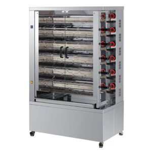 ASSADOR FRANGO GAS UDAFDOBLE 11 ESPETOS-55 FRANGOS