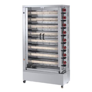 ASSADOR FRANGO VITROCERAMICA UDAFV840E 8 ESPETOS