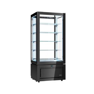 VITRINE LUXOR PRETA KC8A(+14º+16ºC) VENT CHOCOLATE