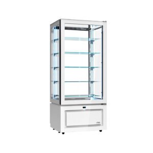VITRINE LUXOR BRANCA  KP8V (+2º+10ºC) VENTILADA
