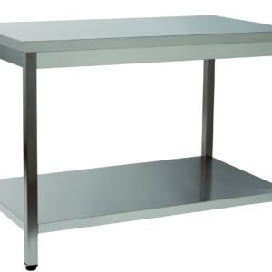 BANCADA DE TRABALHO 1 PRAT. 1000X600X850 INOX