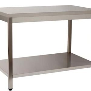 BANCADA DE TRABALHO 1 PRAT. 1500X600X850 INOX