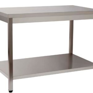 BANCA TRABALHO 1 PRAT 2000x600x850 INOX DESMONTADA