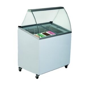 VITRINE DE GELADOS VIDROS CURVOS UDIFRI5VC