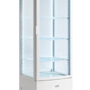 VITRINE EXPOSITORA BRANCA GRELHAS FIXAS UDVEGF236