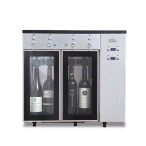 DISPENSADOR VINHO 4 GARRAFAS UDSOMMELIER4 INOX