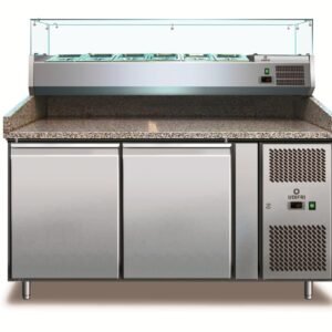 MESA PIZZA (+2º,+8ºC) MPR 1510 - 2 PORTAS