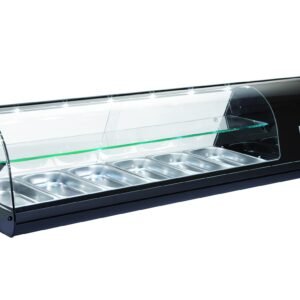 VITRINE REFRIGERADA 2 PLANOS UDI 4B-VC C/LEDS