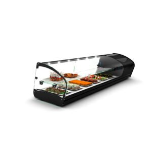 VITRINE REFRIGERADA 2PLANOS SHARK SK26 VC LEDS
