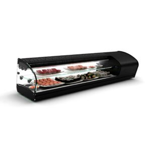 VITRINE REFRIG SHARK 28SP SUSHI VC CUBA PLANA LEDS