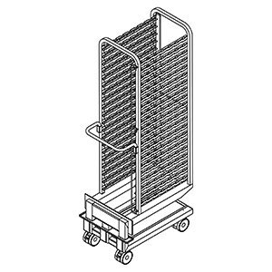CARRO PORTA TABULEIROS NKS201