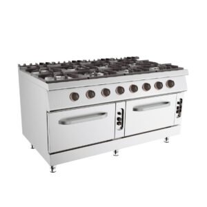 UDFO78FG FOGAO 8 QUEIMADORES + 2 FORNOS GAS