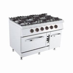 UDFO76FAPG FOGÃO 6 QUEIMADORES+FORN. GAS+ARM.PORTA