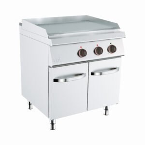 UDFT7DNAPE FRY-TOP DUPLO NERVURADO + ARM. C/PORTA