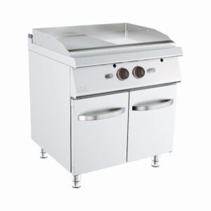 UDFT7DMAPG FRY-TOP DUPLO MISTO + ARM. C/ PORTA