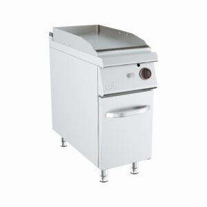 UDFT9SLAPG FRY-TOP GAS SIMPLES LISO + ARM.C/ PORTA