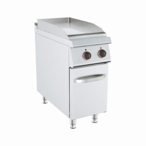 UDFT9SLAPE FRY-TOP SIMPLES LISO + ARMA. C/ PORTA