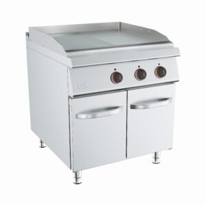 UDFT9DMAPE FRY-TOP DUPLO MISTO + ARM. C/ PORTA